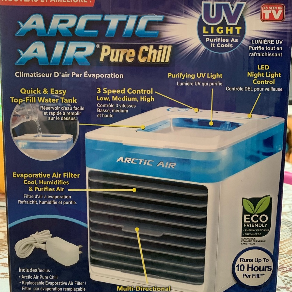 Arctic air pure chill brand new in box for office,living room,kitchen,bedroom,,,